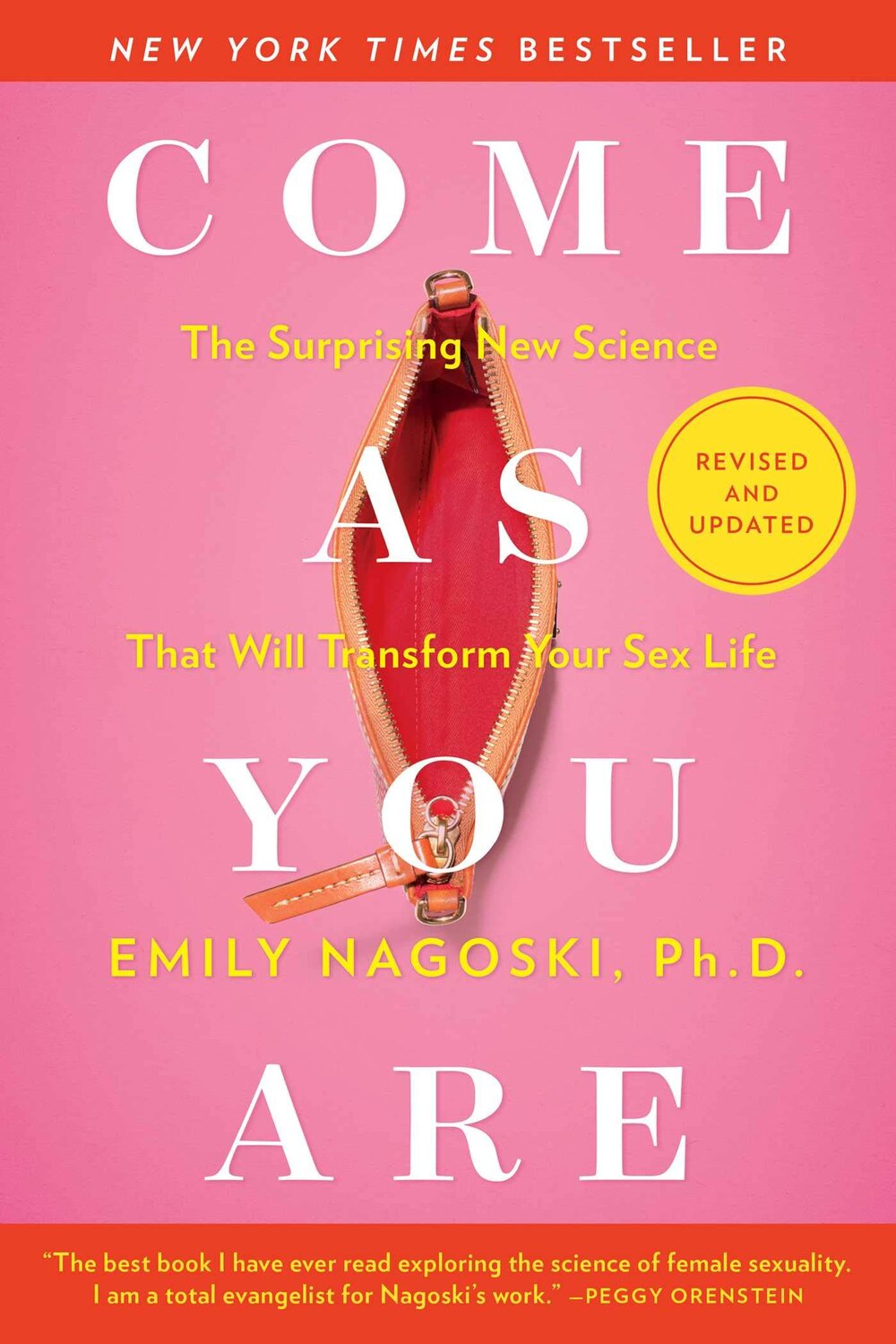 Book cover of "Come As You Are" by Emily Nagoski, exploring the science of female sexuality and pleasure.